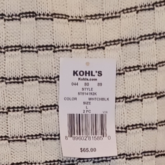 🖤🤍NWT WOMEN'S 2-PEICE KNIT OUTFIT🤍🖤 - Picture 3 of 3